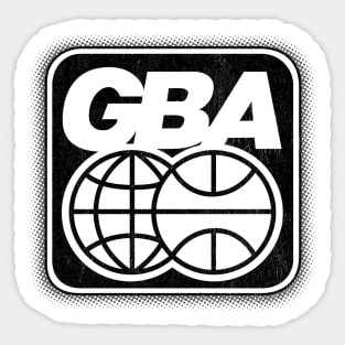 Defunct - Global Basketball Association Sticker